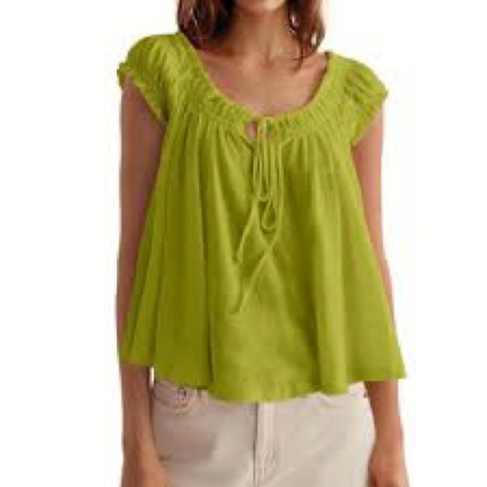 Cato Lime Green Women's Blouse
